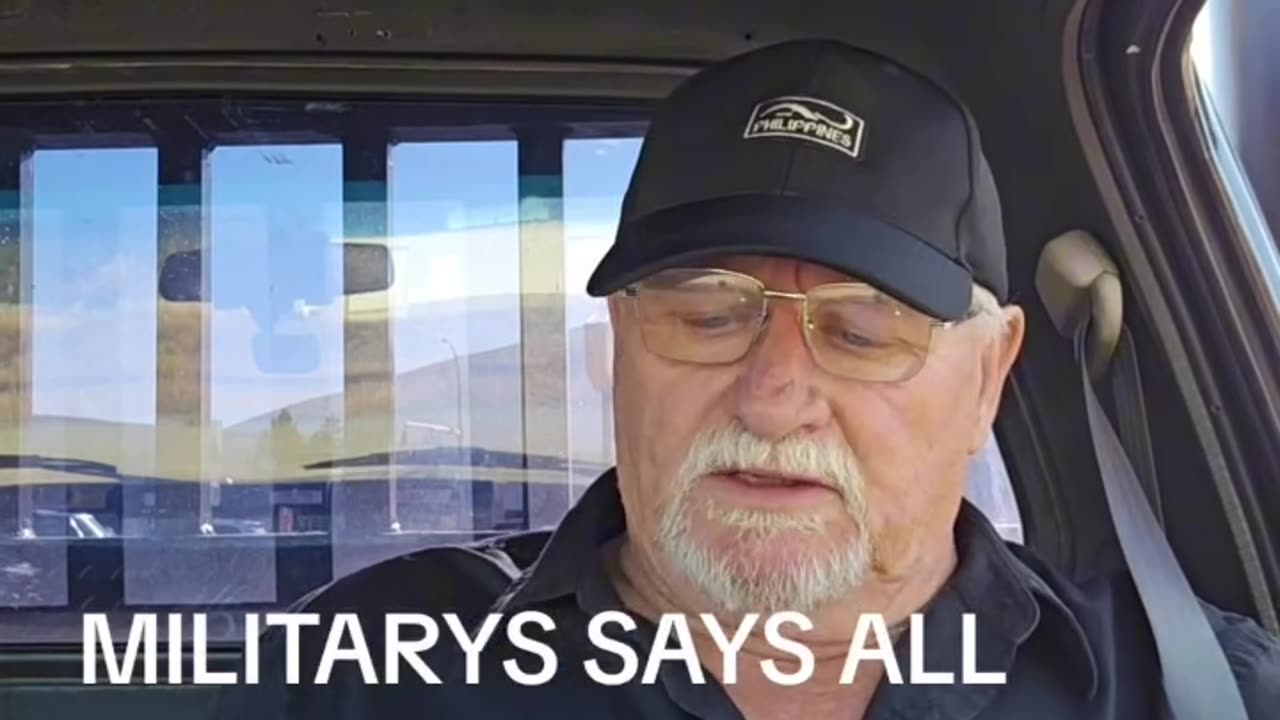 Military’s says all humanity will know whats going on, weither they accept it or not