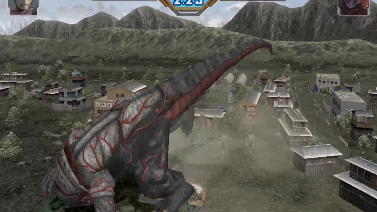 Ultraman Fighting Evolution 3 - Battle Mode - Ultraman Dyna