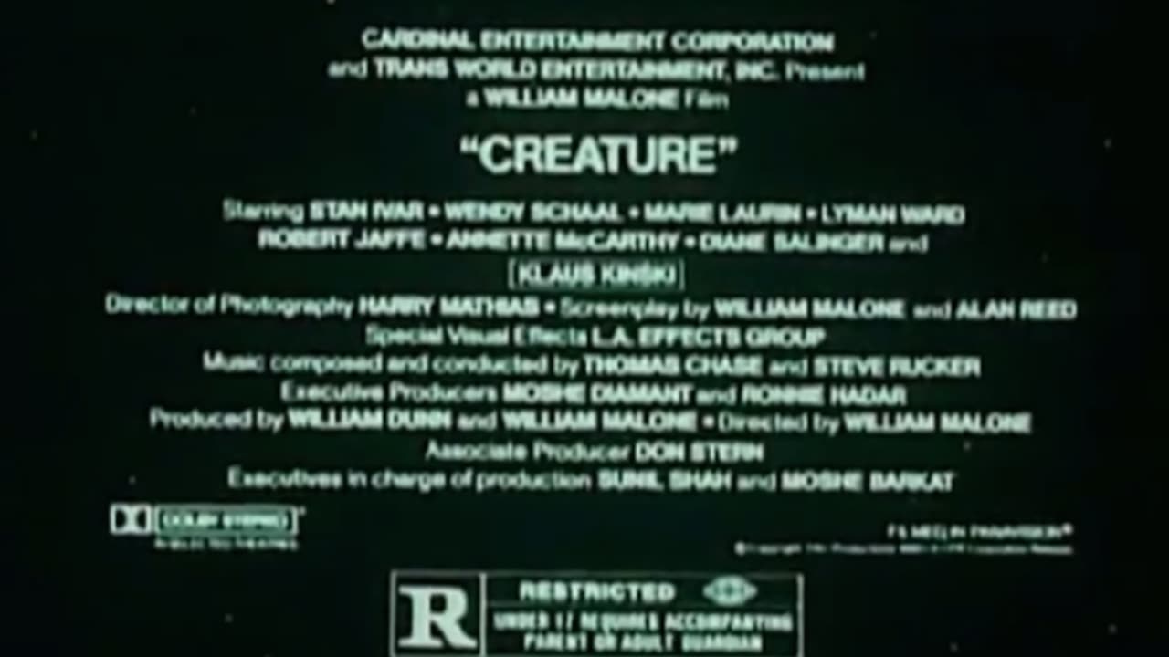 Pop Culture Flashback - Creature (1985)