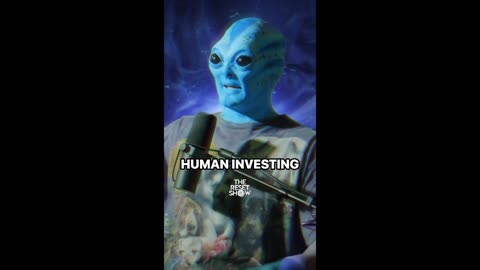 Blue aliens discuss Universal investments