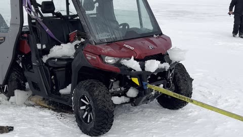 Saginaw bay ice recovery