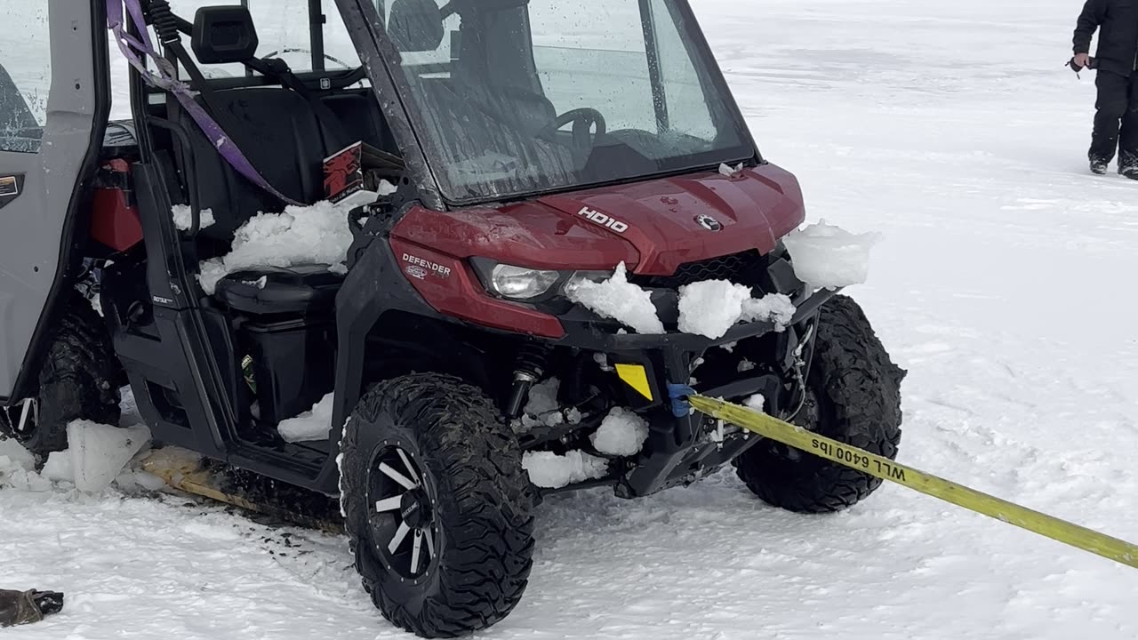 Saginaw bay ice recovery