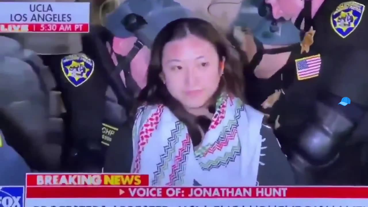 Chinese national who organizes pro-Hamas riots at UCLA just had her visa revoked! Bye! 👋