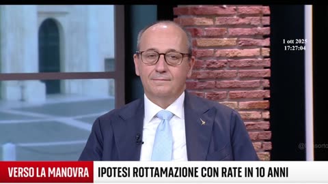 Alberto Bagnai rottamazione cartelle - Intervento su IRPEF - Salari fermi da decenni 01-10-2025