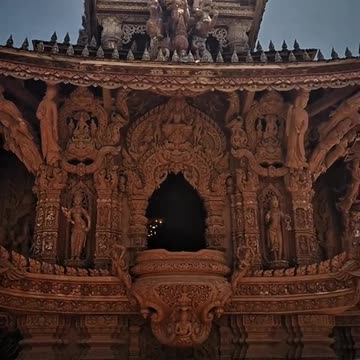The Sanctuary of Truth, Pattaya, Thailand.