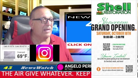 NCTV45 NEWSWATCH MORNING WED OCT 1 2025 WITH ANGELO PERROTTA