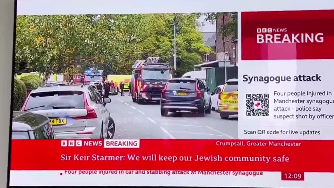 WOW.! BBC indicate that the Jewish community are under threat from the FAR RIGHT after Synagogue