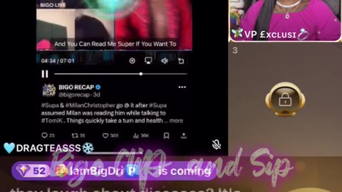 Ace on Drag Show Covering Milan vs Supa ft TomiKay n others 1/31/25 #bigoclipandsip
