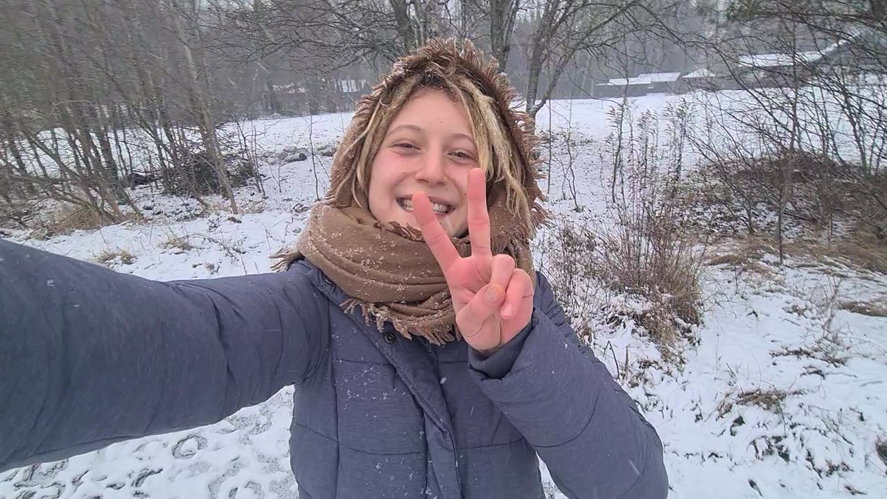 Happy New Year! with more snow!☃️