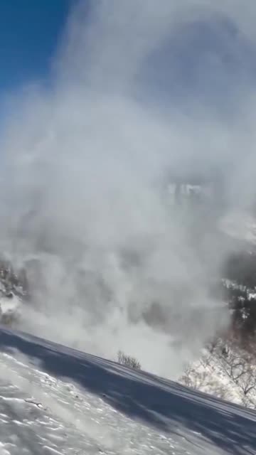 SNOWNADO SPOTTED IN NAGANO PREFECTURE, JAPAN