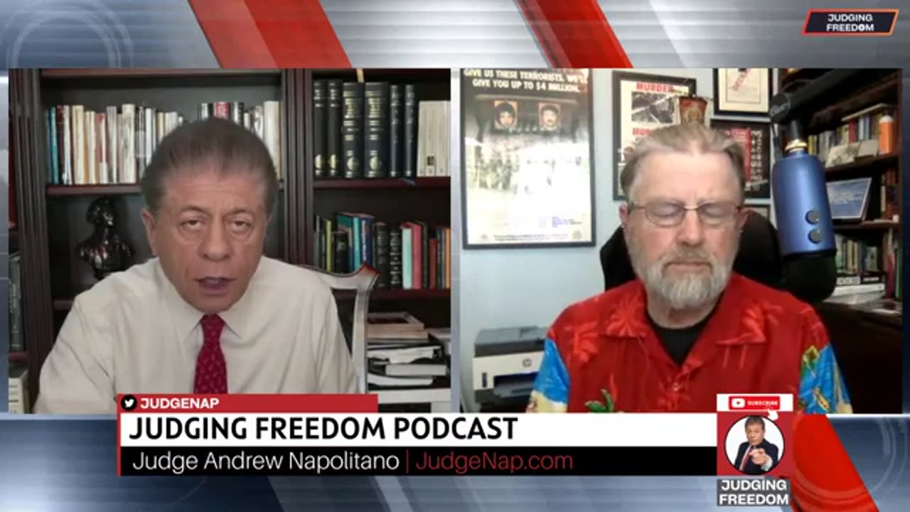 Judge Napolitano w/ Larry Johnson - Ukraine Opts for Terrorism!