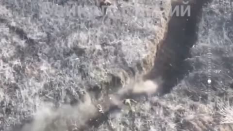 Footage of Russian soldiers from the Republic of Buryatia liquidating the enemy in a trench.