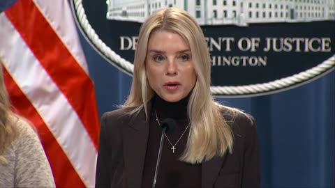 Pam Bondi holds press briefing at White House! - 2/12/2025
