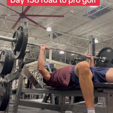 Day 138 road to PGA: strength training and conditioning