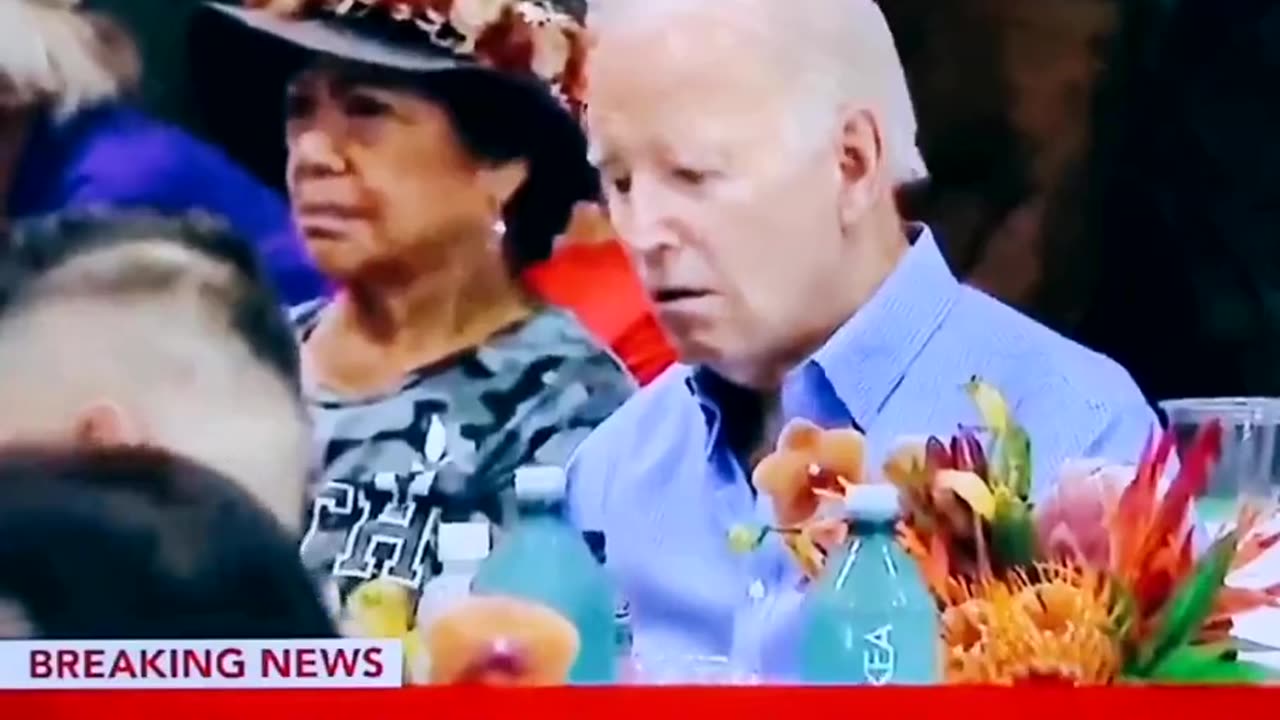 Creepy Joe Biden’s Odd Reaction at Survivors’ Event
