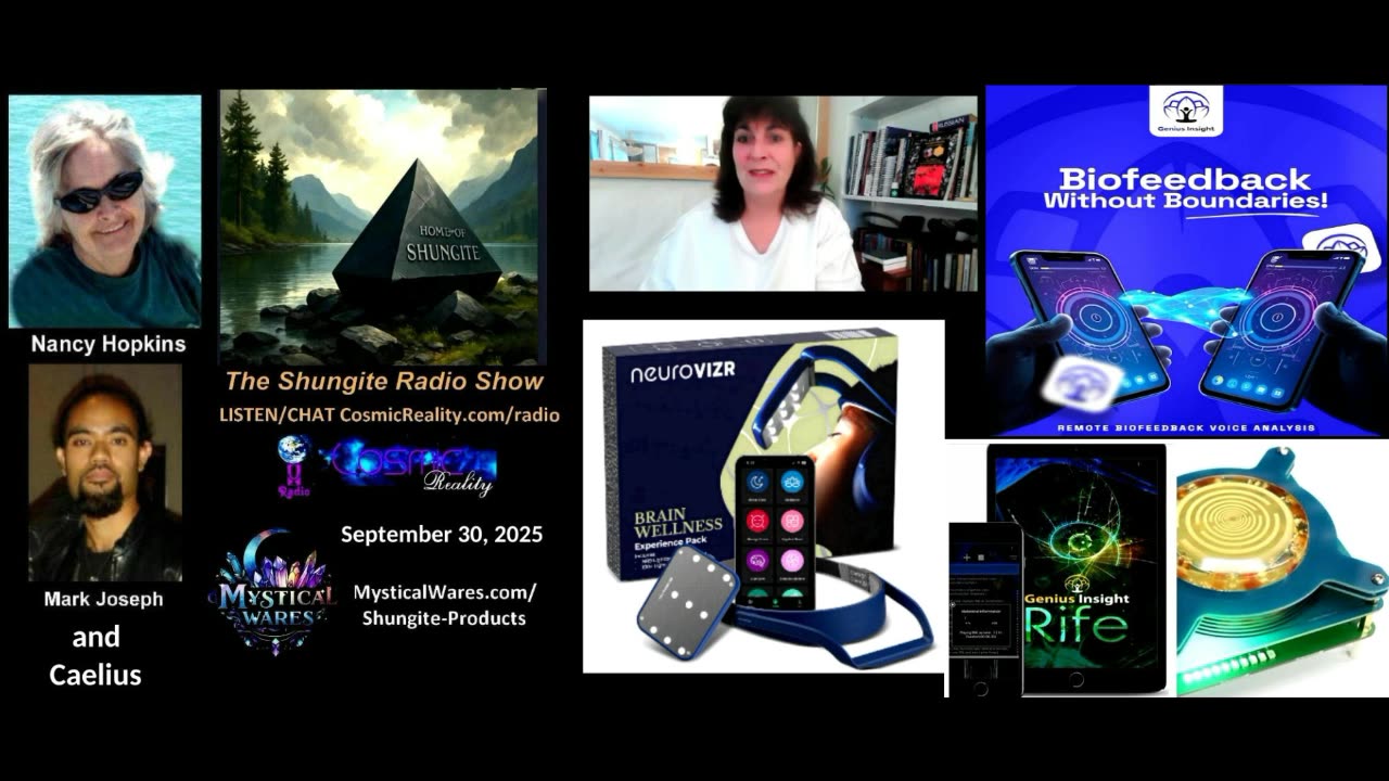 SHUNGITE REALITY 9/20/25 - Karen Macdonald Healing Through Energy Technology