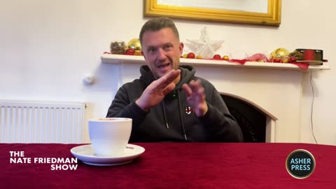 Who funds these big mosques in the UK? Tommy Robinson w' Nate Friedman