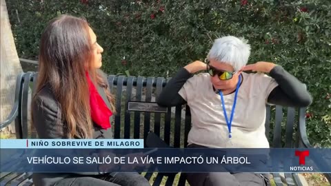 Un pequeño lucha por sobrevivir luego de un aparatoso accidente automovilístico