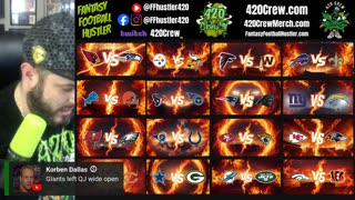 What's the BEST Start Sit for SUNDAY Morning Week 4?