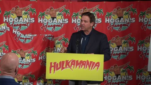 Governor DeSantis Dedicates Hulk Hogan Trail in Pinellas County