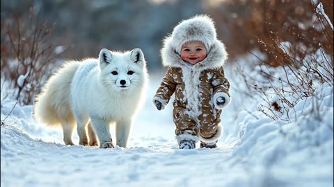 🐯🐺🐻 Adorable Babies Walk the Runway with Tigers, Wolves & Bears! | Cute & Wild Fashion Show