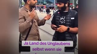 Controversial Statement by Syrian Refugee in Germany