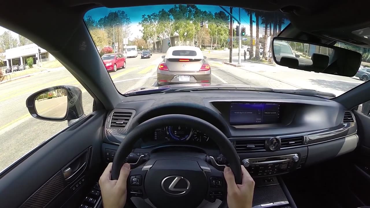 2016 Lexus GS F - WR TV POV City Drive