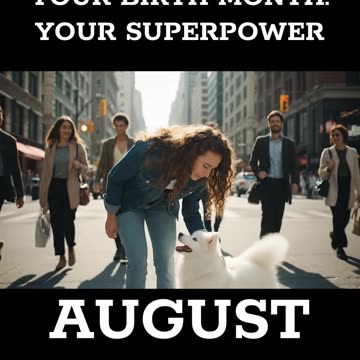 Your Birth Month, Your Superpower #viral