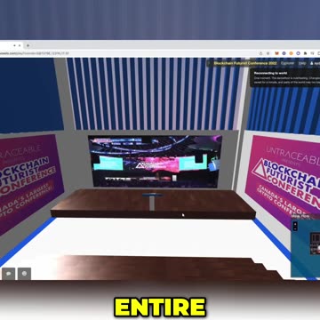 Crypto - #Gemach DAO #Shorts - Vitalik Buterin in Gemach DAO Metaverse at Futurist 2022 in Toronto