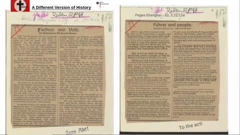 1934 News Article by Heinrich Himmler titled Fuhrer and People