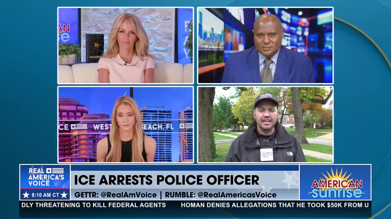 ICE ARRESTS POLICE OFFICER