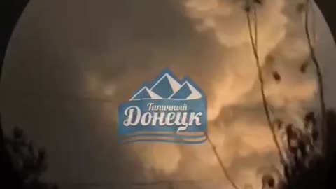 Ammunition depot in Donetsk 💥