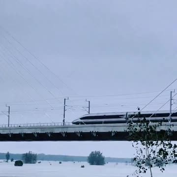 🇨🇳 CR450 BULLET TRAIN REACHED 453 KM/H (281 MPH) DURING THE TRAIN TESTING IN CHINA
