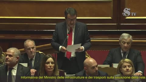 Salvini - Intervento in Senato (22.01.25)