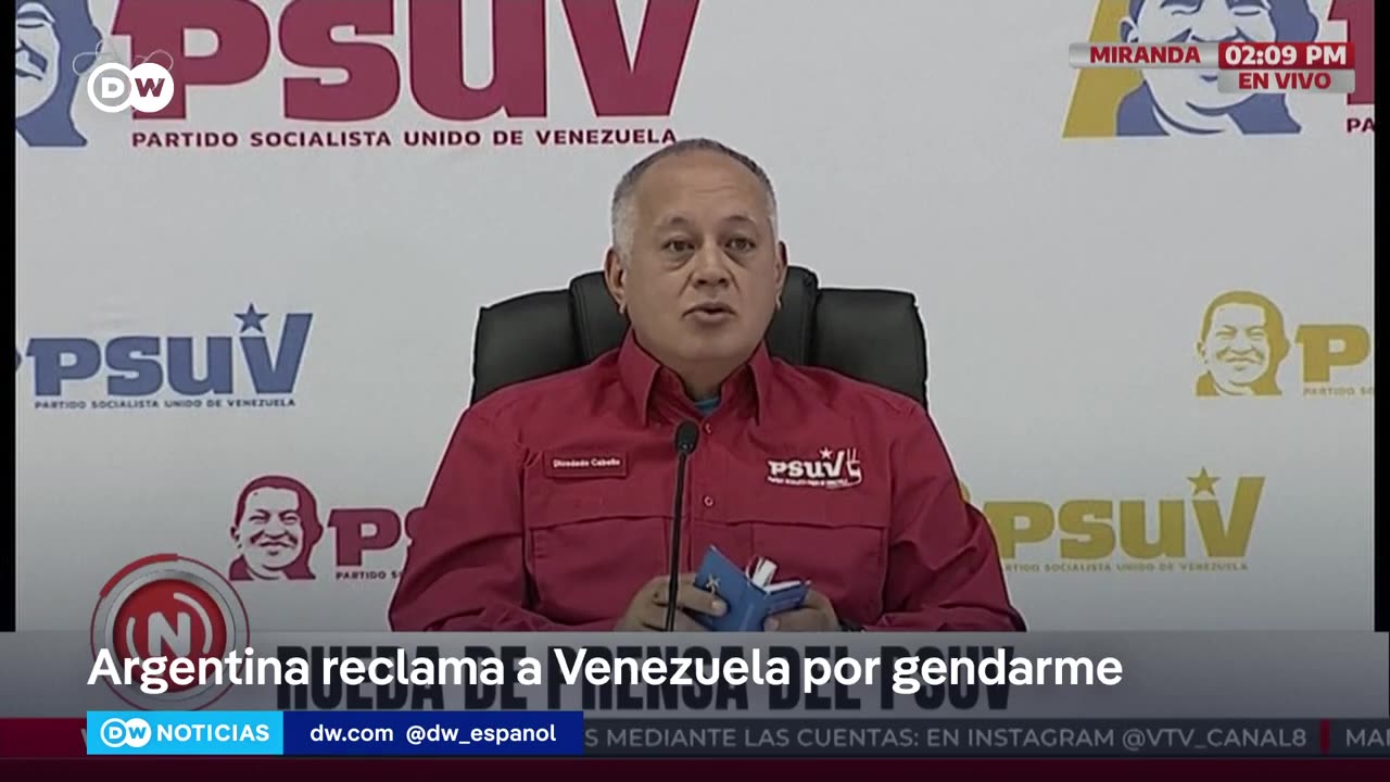 Justicia argentina exhorta a Venezuela que informe paradero del gendarme detenido