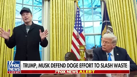 Peter Doocy_ Trump not concerned with Democratic attacks on Elon Musk