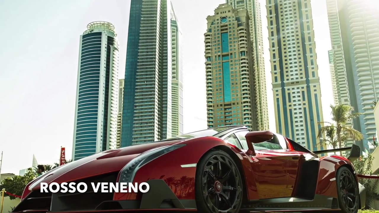 Lamborghini ROSSO Color video