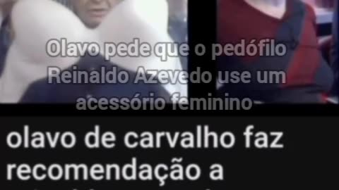 Olavo de carvalho faz recomendação ao pedófilo reinaldo azevedo