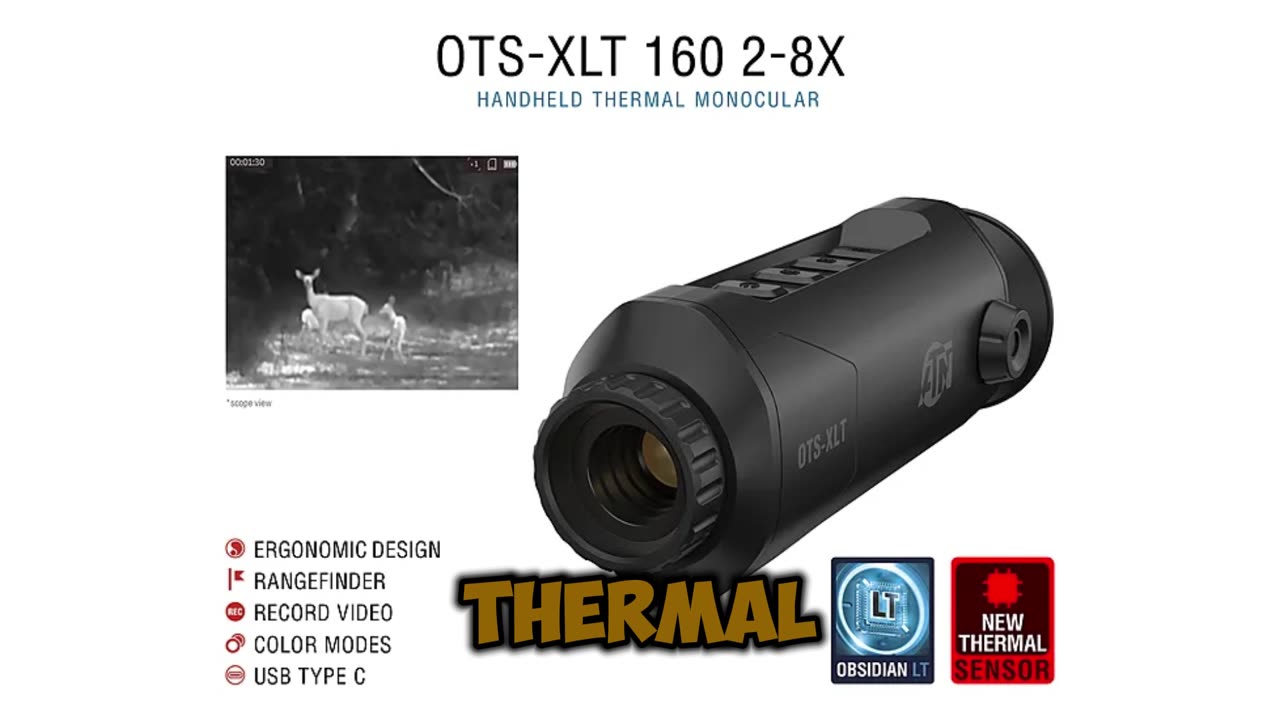 ATN OTS-XLT 160 2-8x19mm Thermal Viewer