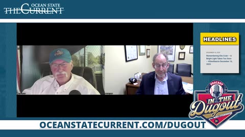 Stenhouse & Senator Zurier Discuss Whether "Act On Climate" Energy Commission He Chairs Should Recommend a More Realistic Energy Strategy for RI #INTHEDUGOUT Jan 12, 2026