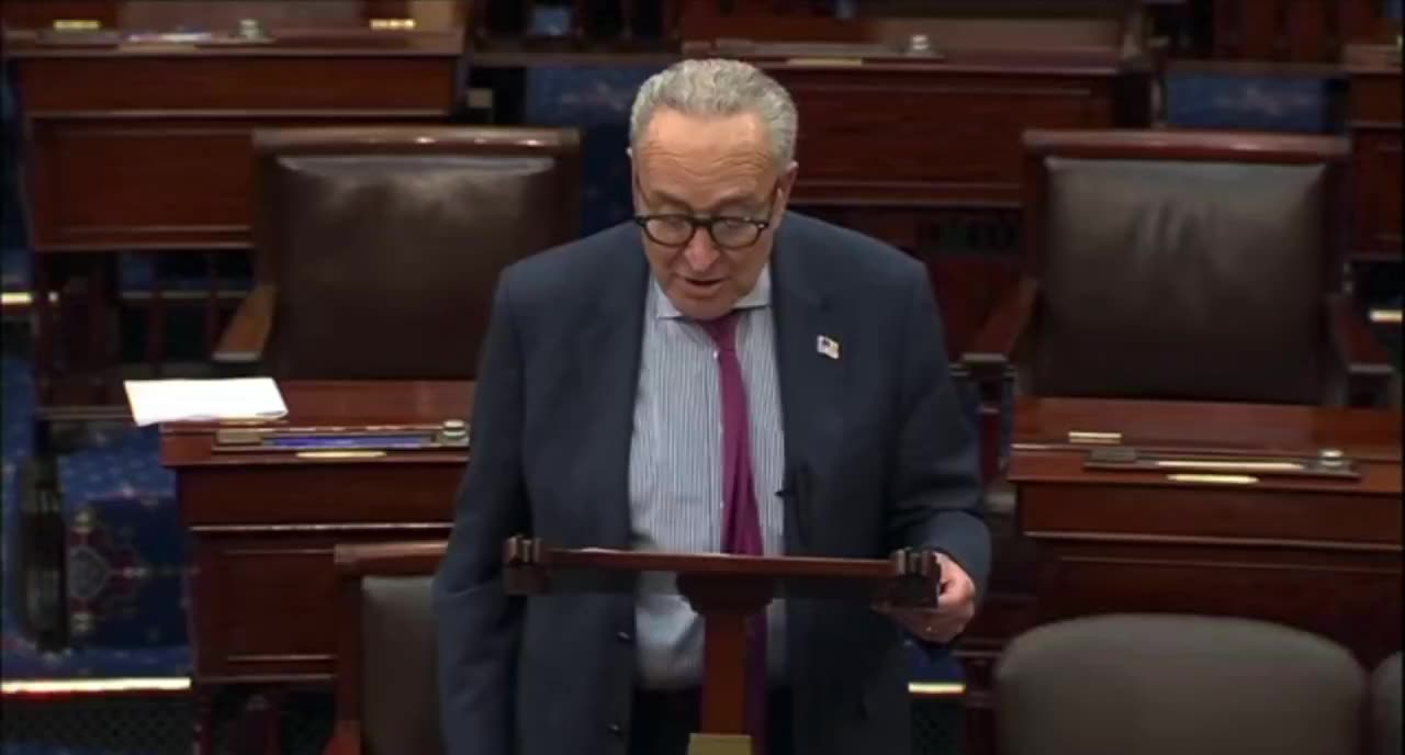 Chuck Schumer says he is voting no on new funding bill to reopen the U.S. government.