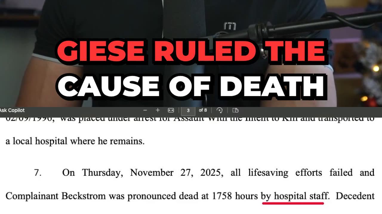 Autopsy and Video Evidence TIGHTEN THE NOOSE