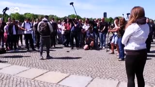 PROTESTER FROM GERMANY ANTI CORONAHOAX(OC)TOBERFEST