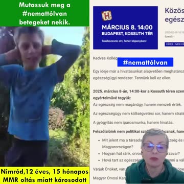 DR. MIHALIK ANGELIKA - Március 8-án, Kossuth tér, 14 óra