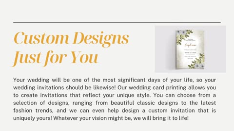 Elegant Wedding Invitation Printing Services at Printing Graphics