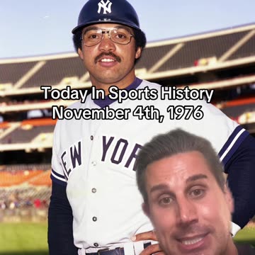 THE HISTORIC SPORTS MOMENT OF NOVEMBER 4th, 1976