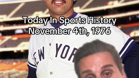 THE HISTORIC SPORTS MOMENT OF NOVEMBER 4th, 1976