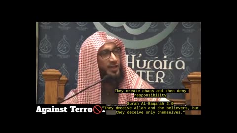 Islam stands firmly against harm and violence