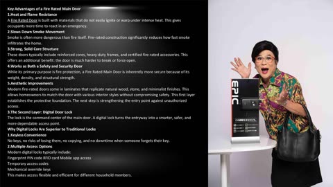 The ‘Safest’ HDB Door Combination: Fire Rated Door + Digital Lock + Smart Home Integration