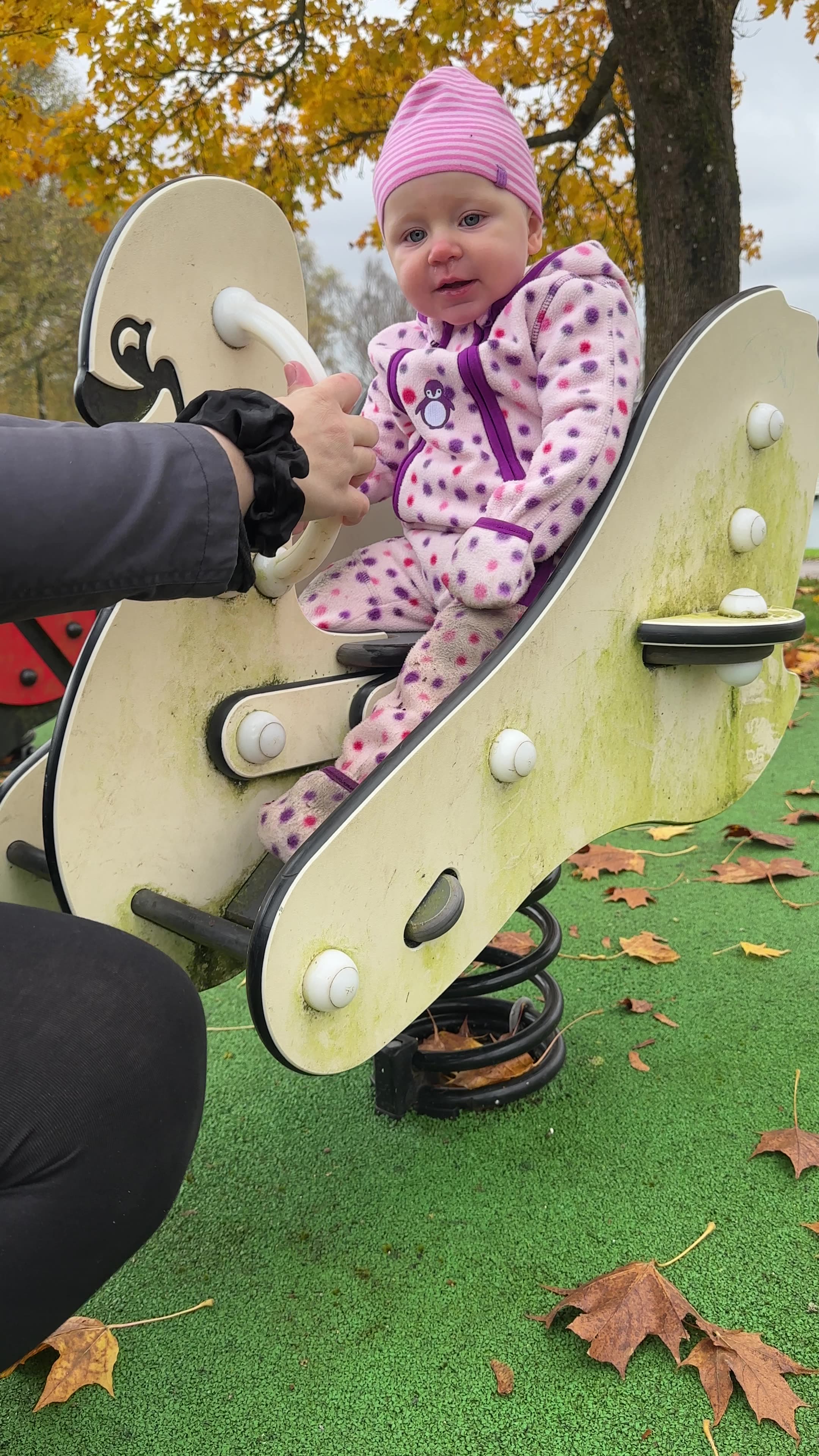 Baby Kayla’s Swan Ride Adventure | Heart-melting Baby Moment